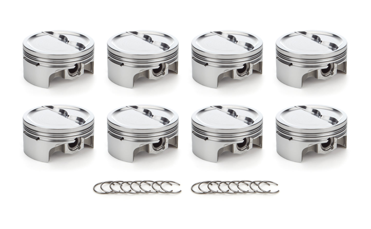 Race Tec Pistons SBC Dished Piston Set 4.030 Bore -18.9cc MPN RTP1000650 For Chevy