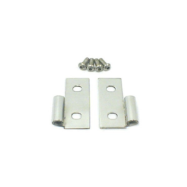Rugged Ridge Lower Door Hinges Stainl ess Steel 76-06 Jeep CJ RUG11113.04