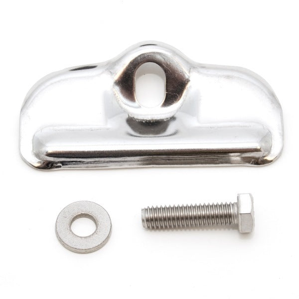 Rugged Ridge Battery Tray Clamp Stai nless Steel; 76-86 Jeep RUG11132.03