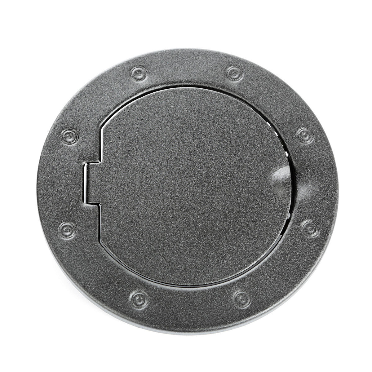 Rugged Ridge Non-Locking Gas Cap Door Textured Blak 07-18 Jeep RUG11229.05