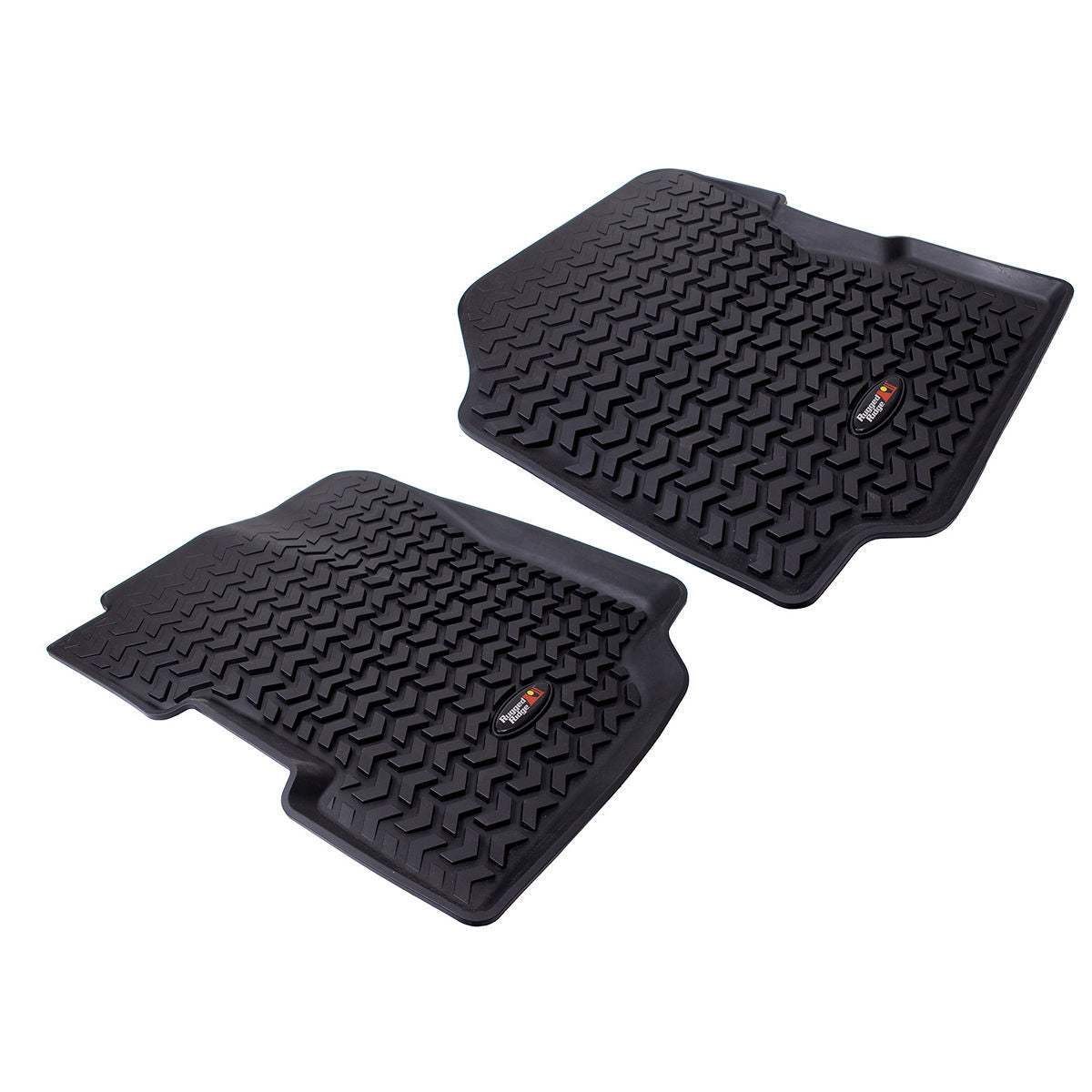 Rugged Ridge Floor Liners Front Black 76-95 Jeep CJ5/CJ7/C RUG12920.21
