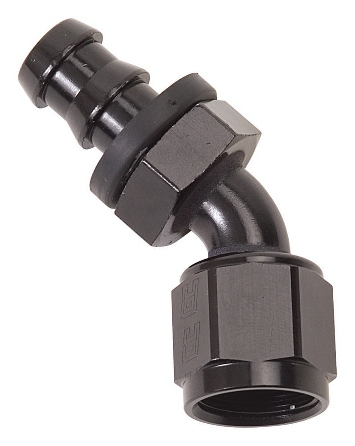 Russell Twist-Lok Hose End #10 45 Deg Black MPN RUS624103