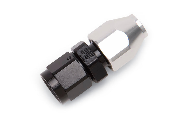 Russell #8 Male 37 Deg to 1/2in Tube Black/Silver RUS639233