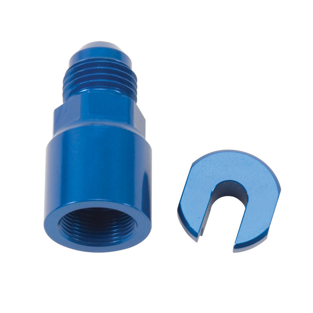 Russell EFI Adapter Fitting -6an Male to 3/8in SAE Quick RUS644120