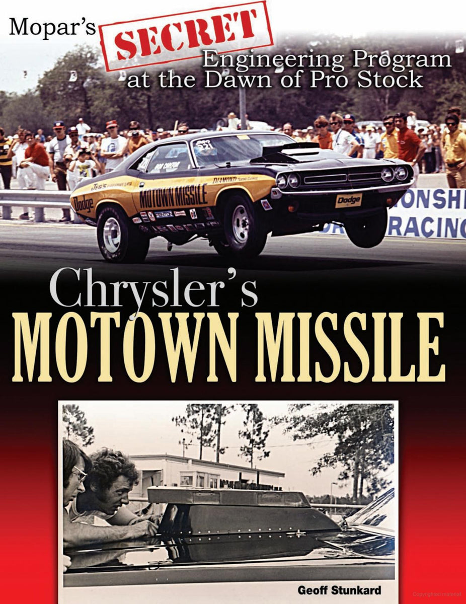 S-A Books Chrysler Motown Missile MPN SABCT655 For Chrysler, Mopar Ram