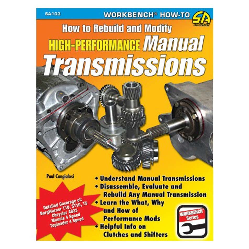 S-A Books How To Build Perf Manual Transmissions MPN SABSA103