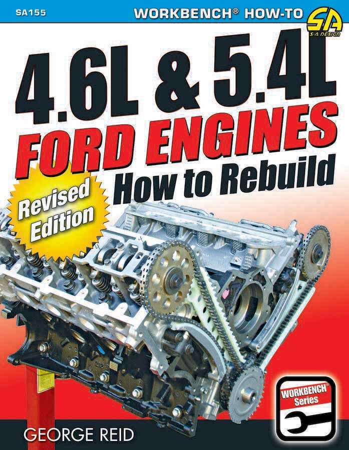 S-A Books How to Rebuild 4.6/5.4L Ford Engines Revised MPN SABSA155 For Ford