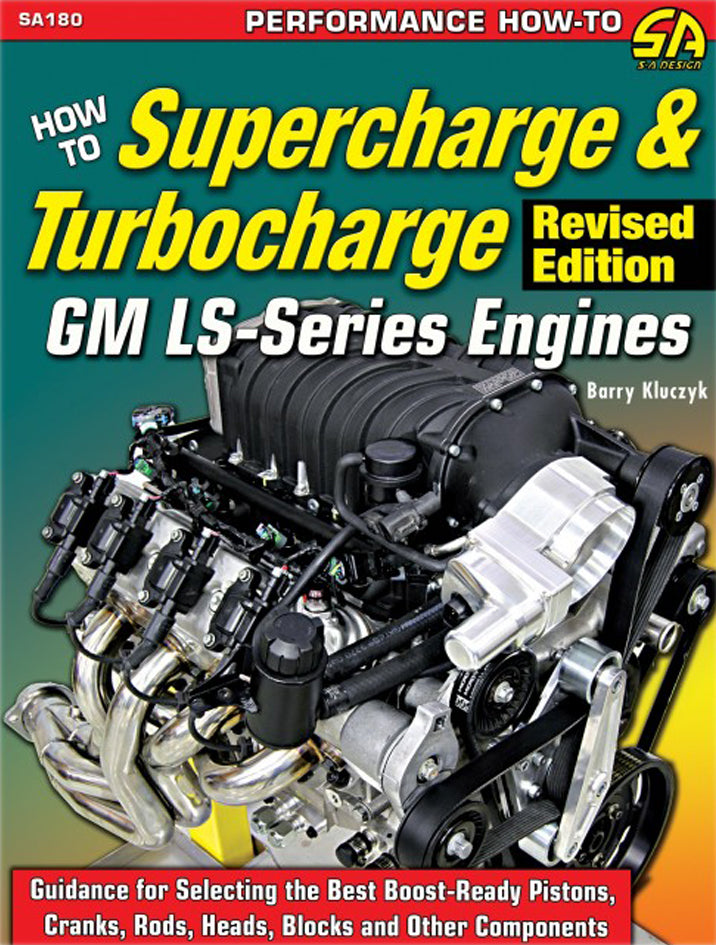 S-A Books How To Supercharge & Turbocharge LS Engines MPN SABSA180 For GM LS-Series