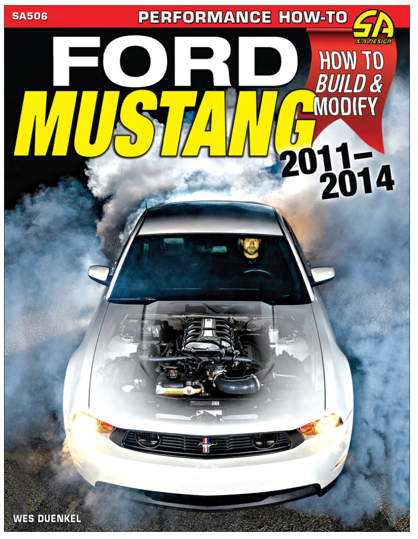 S-A Books How To Build and Modify 11-14 Ford Mustang MPN SABSA506 For Ford Mustang 2011-2014
