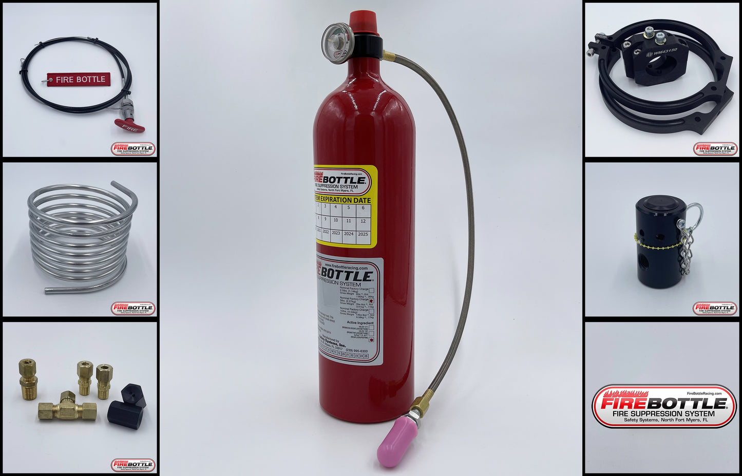 Safety Systems Fire Suppresion System 5LB Sprint w/RB Mounts MPN SAFAMSC-500H