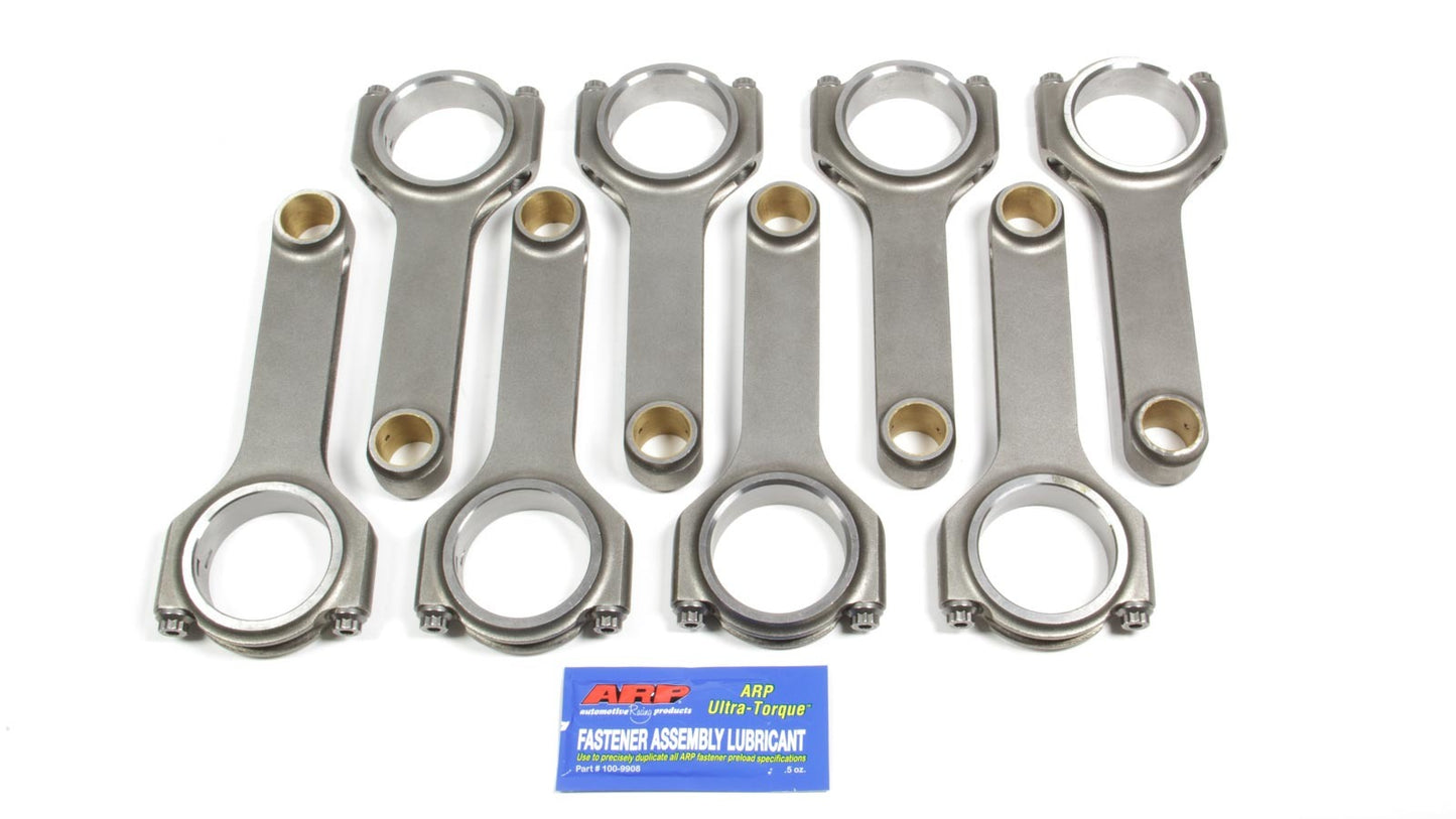 Scat Enterprises BBC 4340 Forged H-Beam Rods 6.700 w/ARP2000 MPN SCA2-454-6700-2200A For Chevy