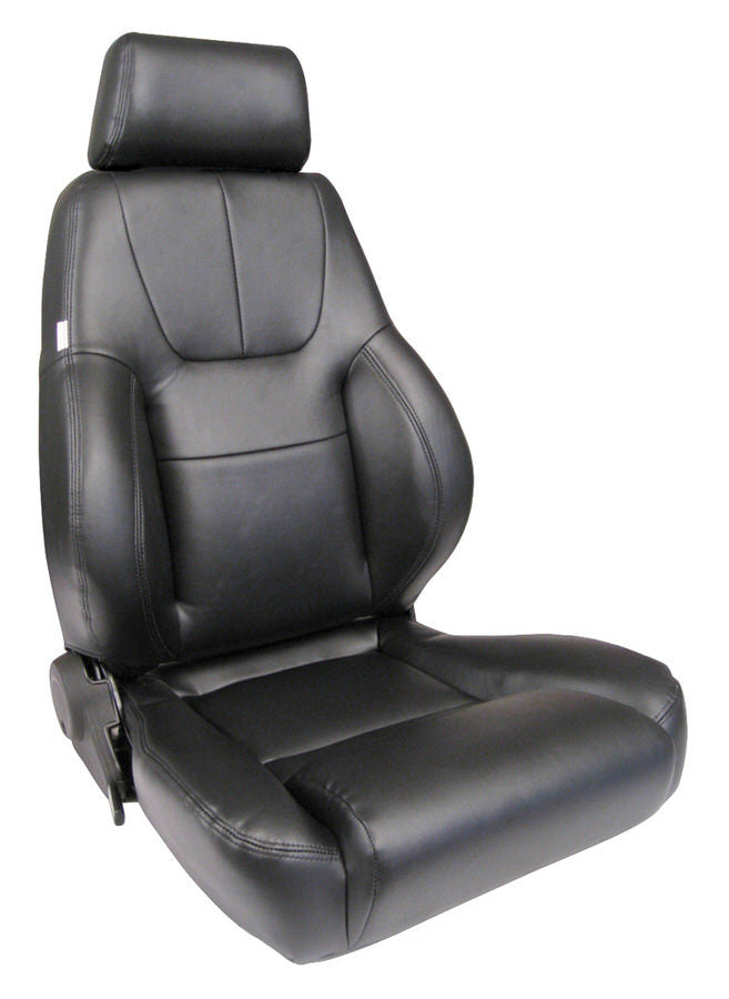 Scat Enterprises Elite Lumbar Seat - RH - Black Vinyl SCA80-1200-51R
