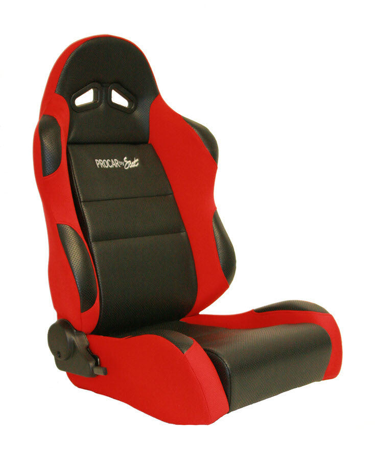 Scat Enterprises Sportsman Racing Seat - Right - Red Vinyl/Velour MPN SCA80-1605-64R