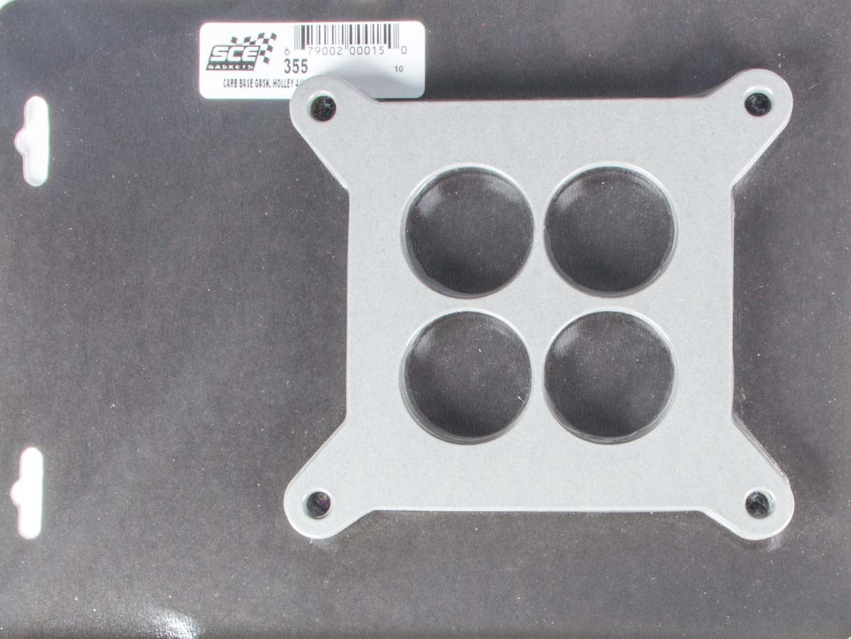 Sce Gaskets Carburetor Gaskets (10) Holley 4-Hole 4-BBL MPN SCE355