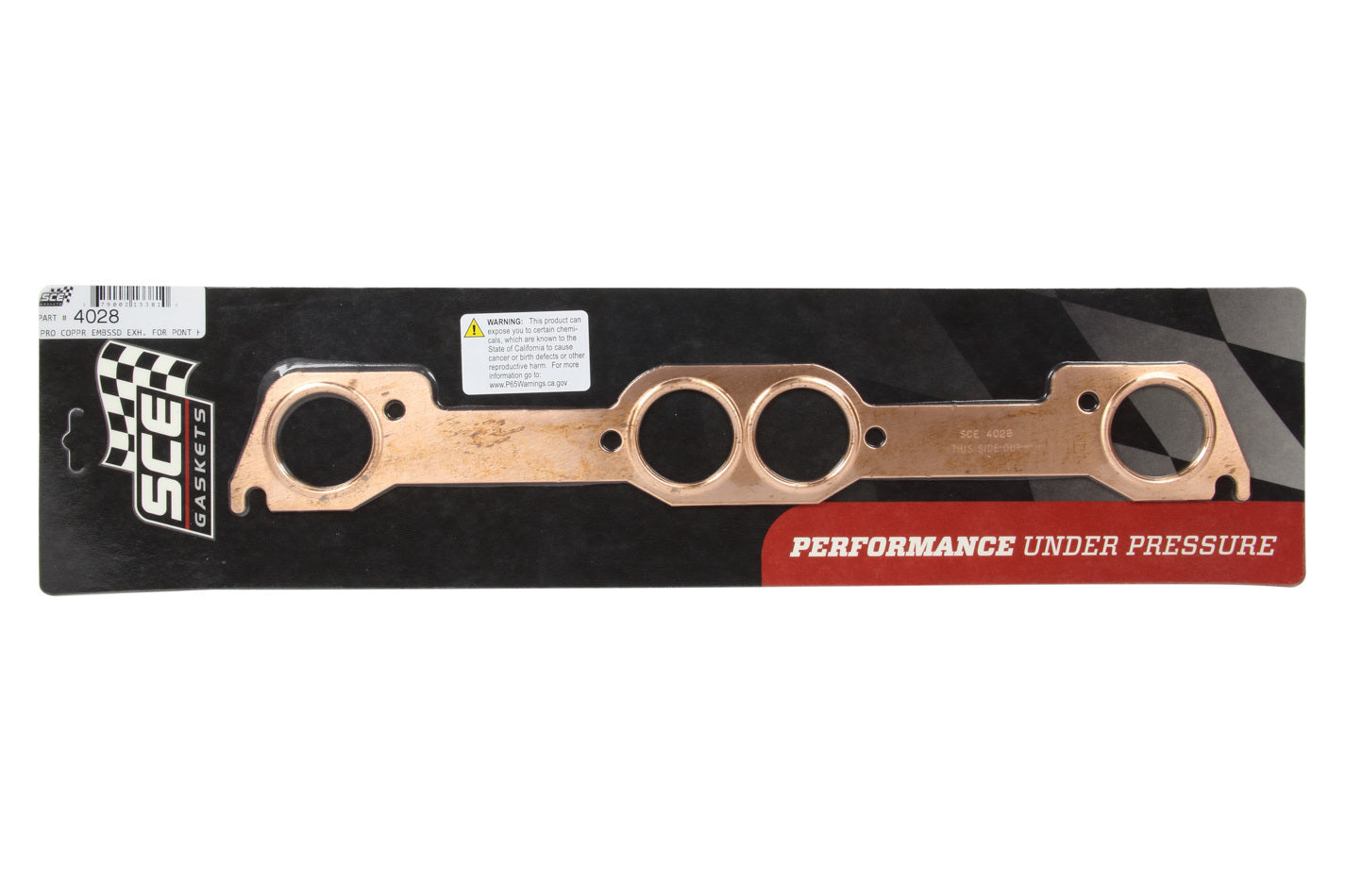 Sce Gaskets Pontiac Copper Exhaust Gaskets MPN SCE4028 For Pontiac