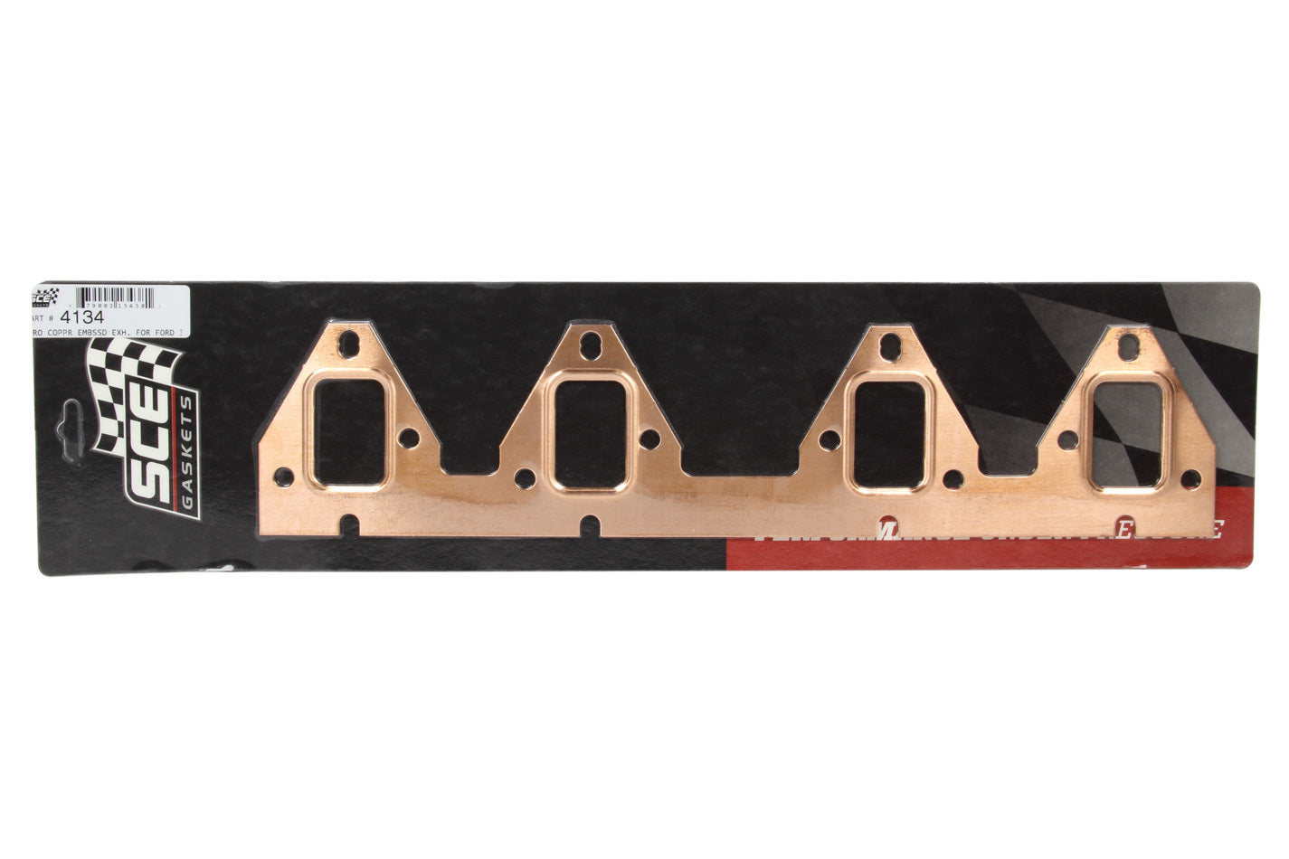 Sce Gaskets Ford FE Copper Exhaust Gaskets SCE4134