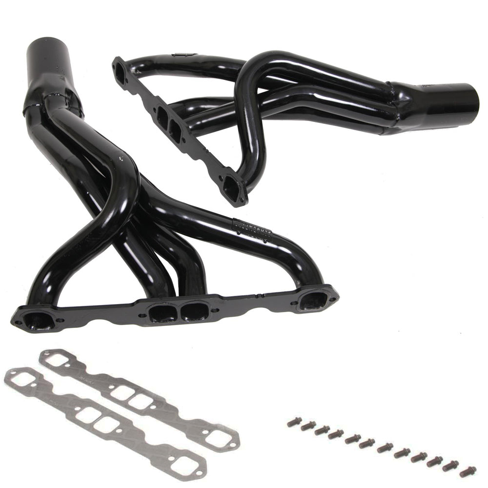 Schoenfeld Headers SBC Stock Clip 1-5/8 - 1-3/4 3in Coll. MPN SCH155V-3 For Chevy