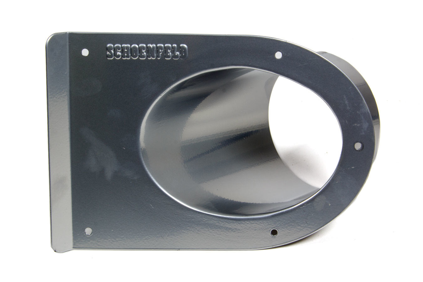 Schoenfeld Tail Pipe Saver 4in Silver 45 Degree MPN SCH400TSS-45