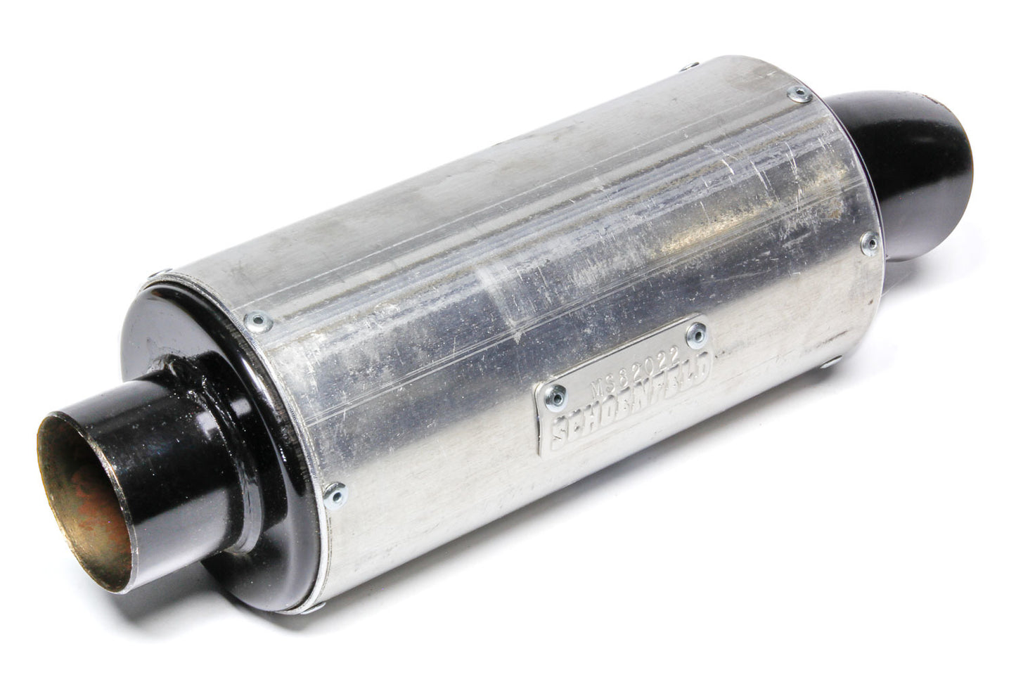 Schoenfeld Muffler Mini Sprint Alum Case 2in Inlet MPN SCHMS82022