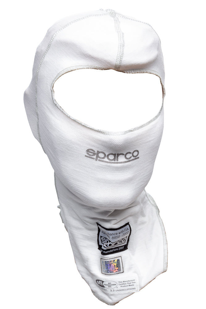 Sparco Head Sock White MPN SCO001494BO