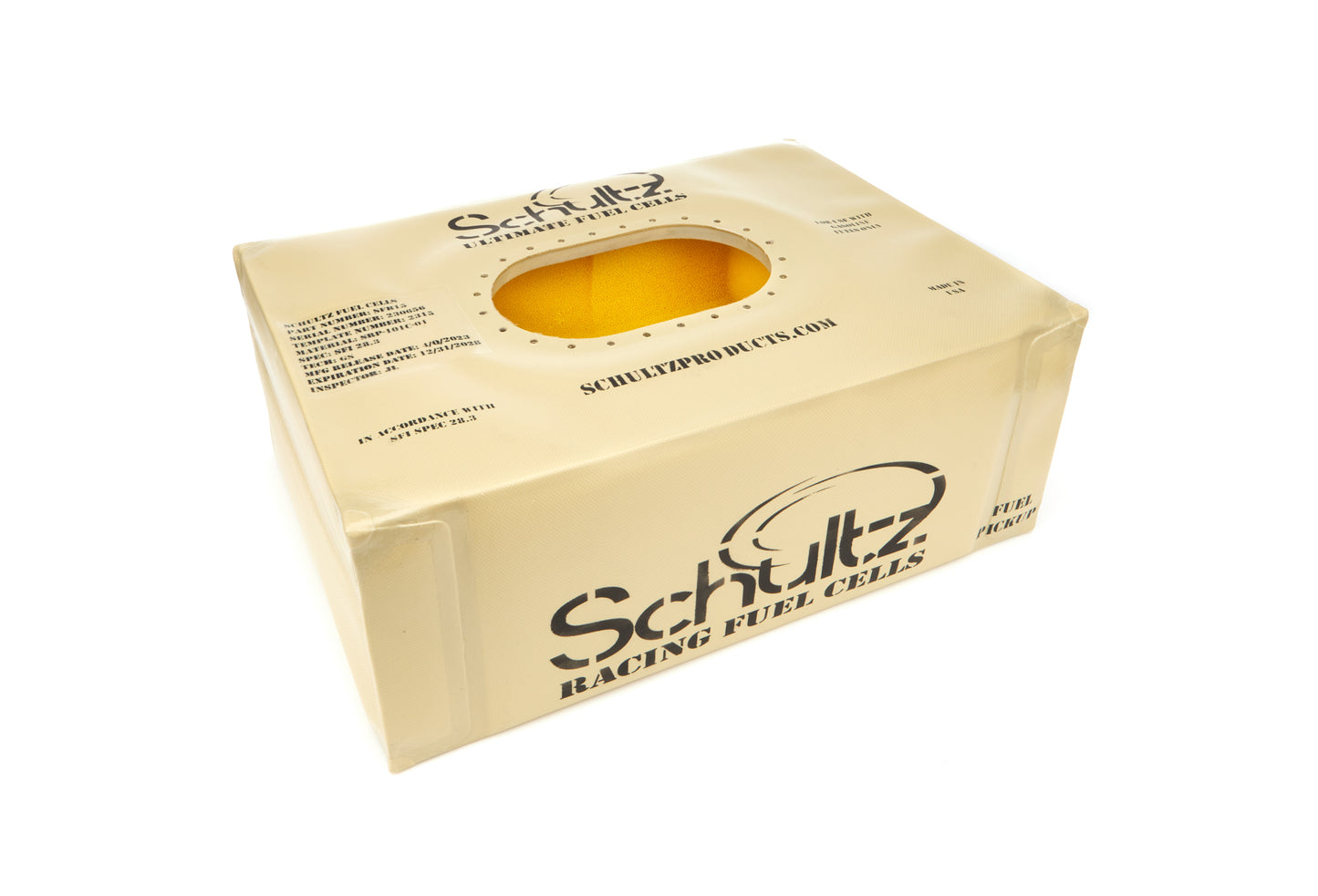 Schultz Racing Fuel Cells Bladder 15gal Ulitmate w w/ Foam SFI 28.3 MPN SEPSFB15