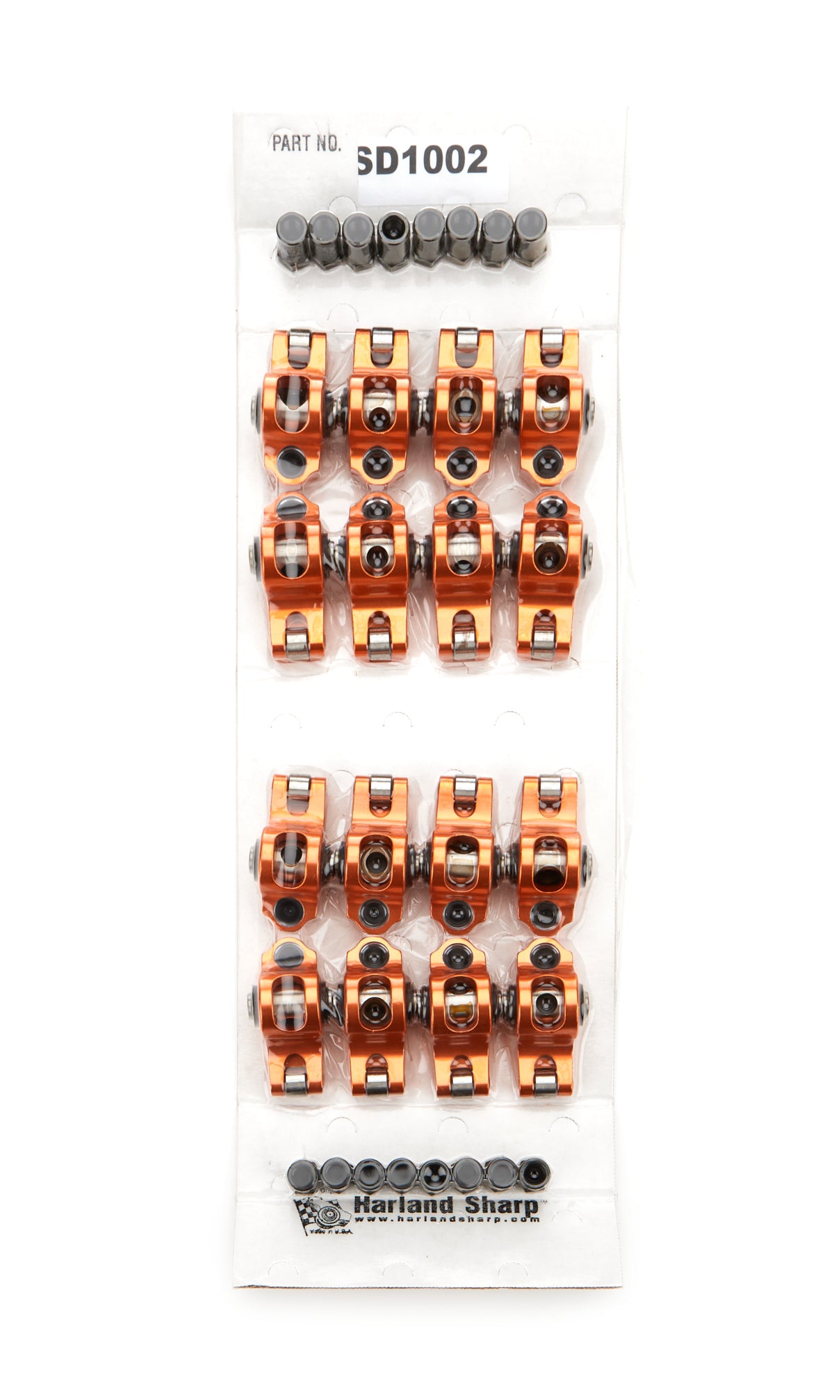 Sharp Rockers SBC Roller Rocker Arm Set 1.6 Ratio 3/8 Stud MPN SHPSD1002 For Chevy