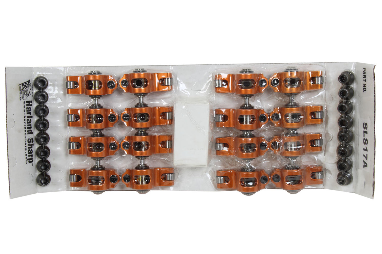 Sharp Rockers GM LS1/LS2/LS6 Rocker Arm Set 1.7 Ratio Adj. MPN SHPSLS17A For GM LS-Series