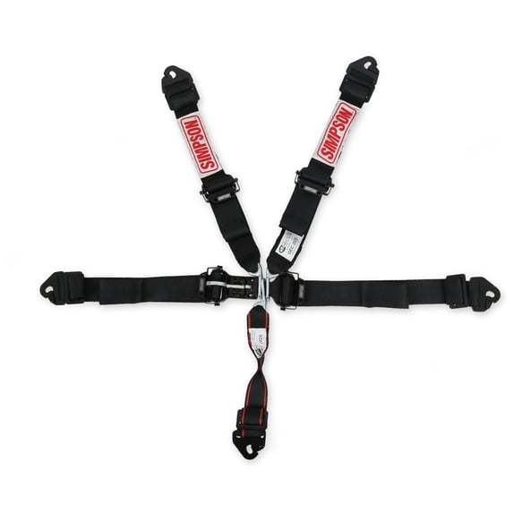 Simpson Safety Harness 5pt LL Pull-Down 2in Lap & Shoulder MPN SIM12LD5WC