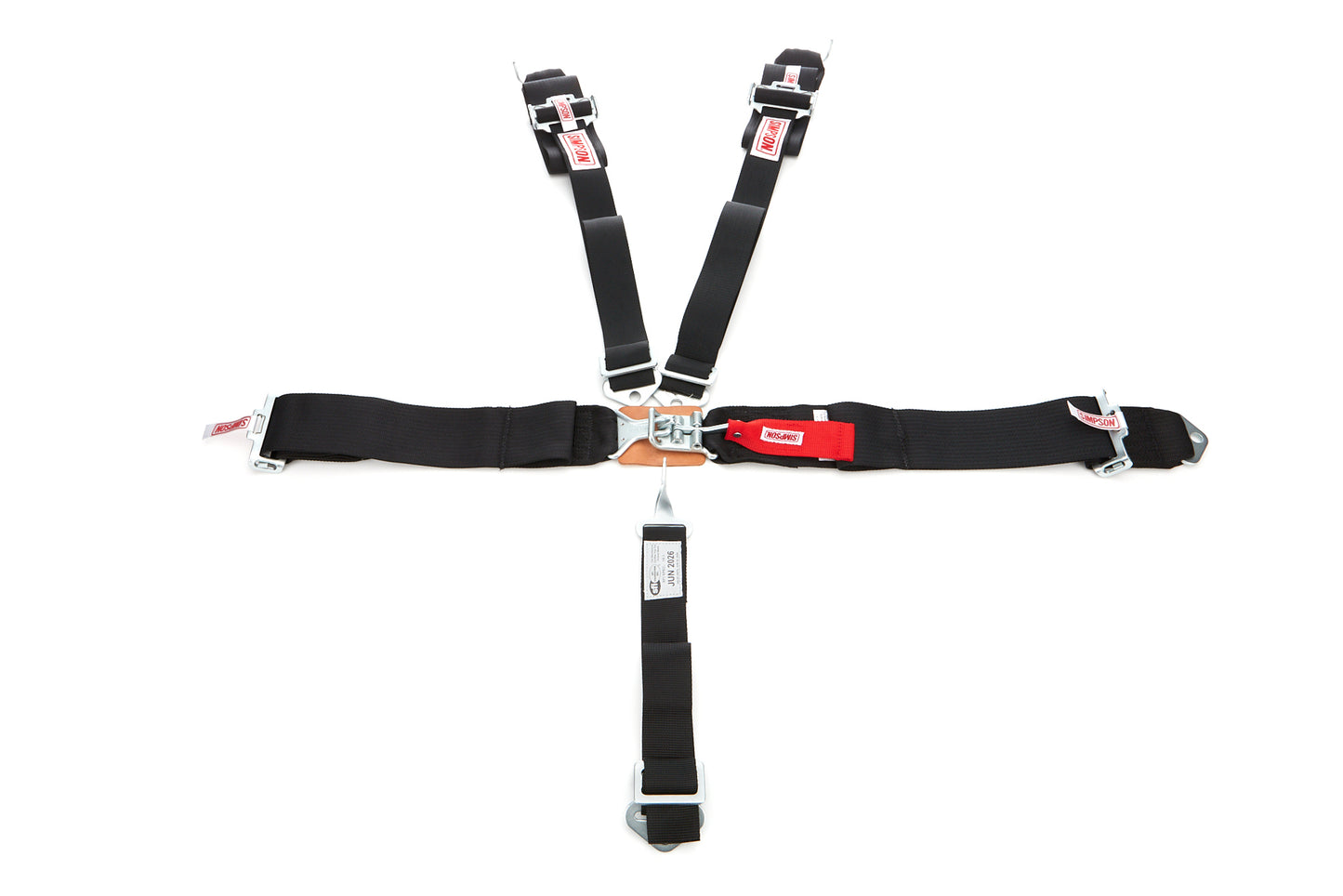 Simpson Safety 5-PT Harness System LL P/U B/I Ind 62in MPN SIM29061BK