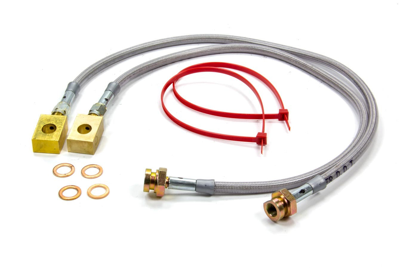 Skyjacker Front Brake Lines 82-86 CJ- 79-91 J10 MPN SKYFBL40 For Jeep 1979-91