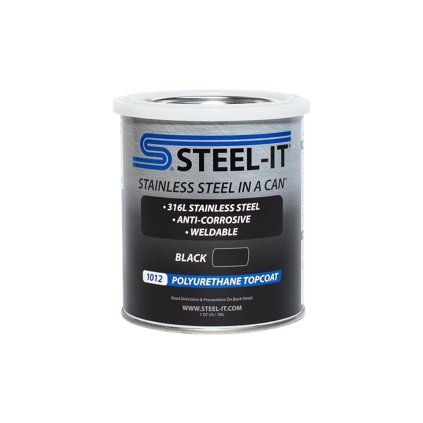 Steel-It Black Polyurethane 1 Quart MPN STL1012Q