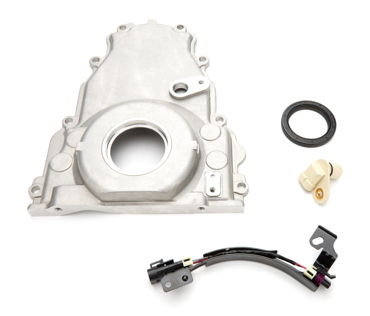 Straub Technologies Inc. LS Timing Cover w/Seal Sensor/Pigtail/Bracket MPN STT346-3906 For GM LS-Series