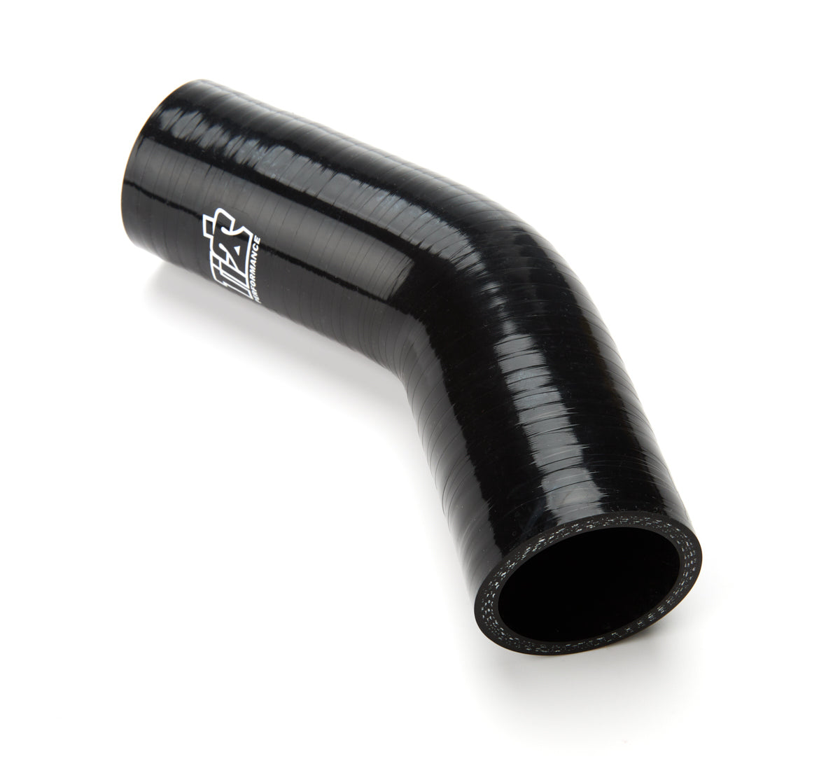 Ti22 Performance 45 Degree Bend 1-3/4in Silicon Hose Black MPN TIP5166 Sprint Car