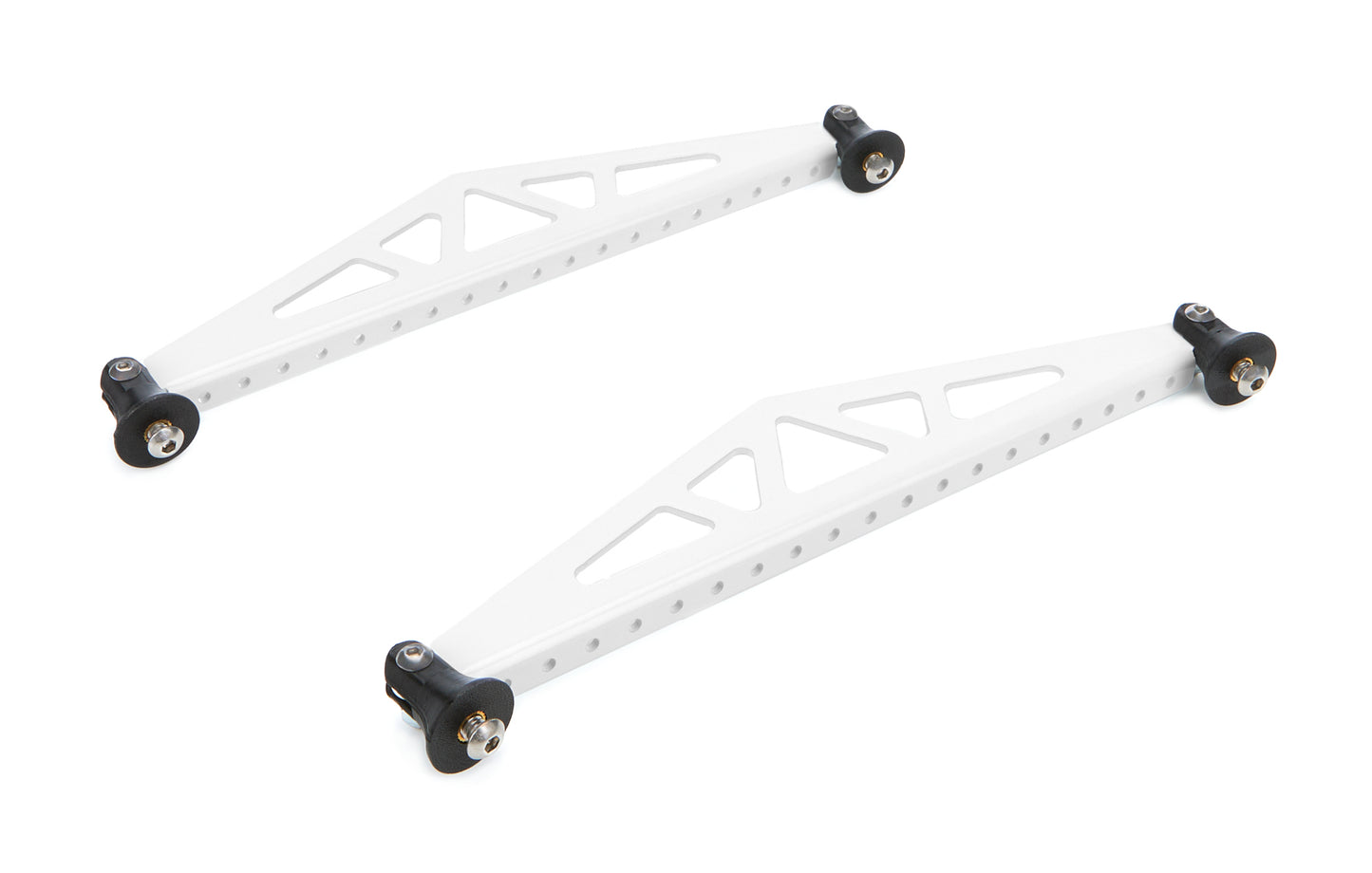 True Performance & Fabrication Spoiler Brace 10.5in White Pair TPFDTR1303