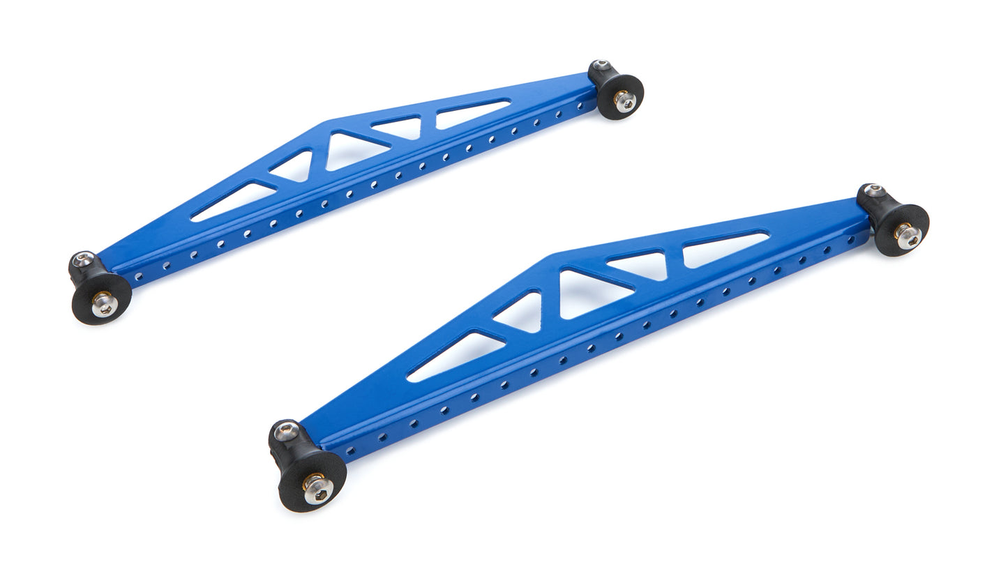 True Performance & Fabrication Spoiler Brace 10.5in Blue Pair TPFDTR1304