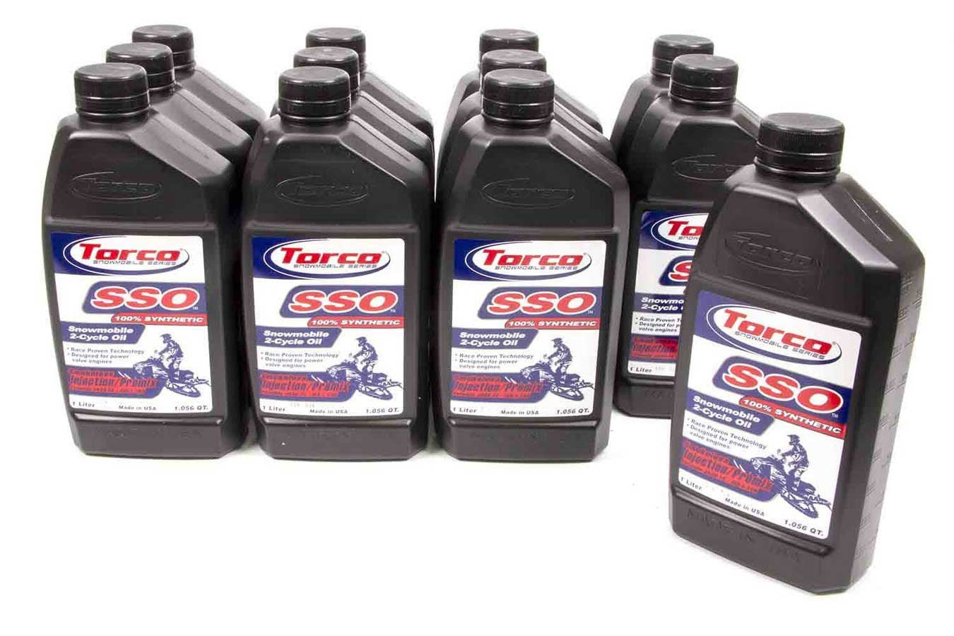 Torco SSO Synthetic 2 Cycle Snowmobile Oil Case/12 MPN TRCS960066C