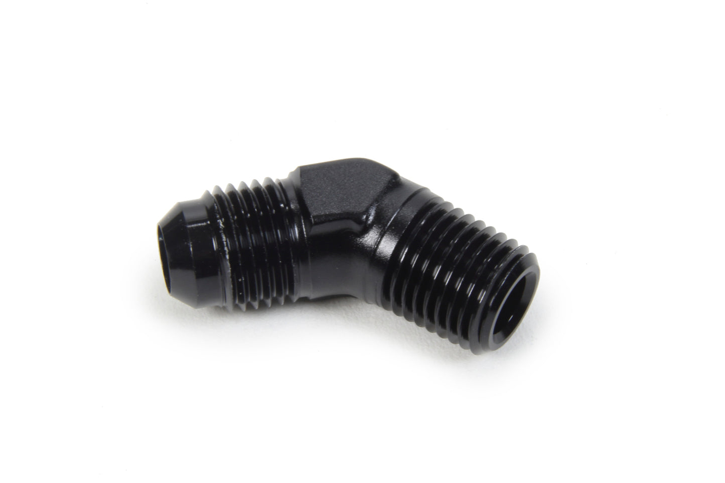 Triple X Race Components AN to NPT 45 Degree #6 x 1/4 TXRHF-94062-BLK