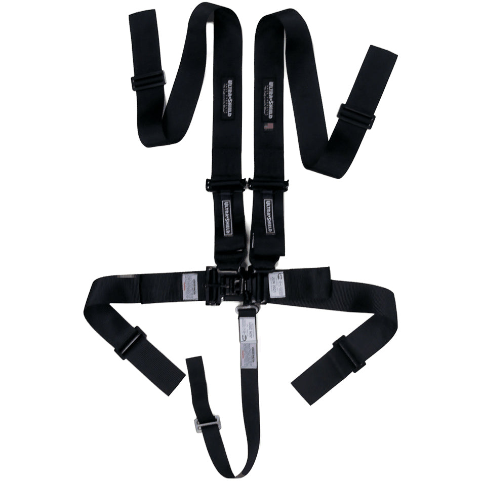 Ultra Shield Harness 5pt Black Indiv Shoulder 3in Pull-Down MPN ULTHB22001