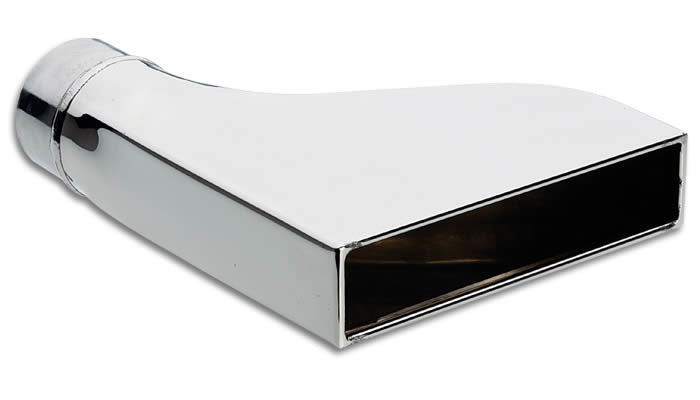 Vibrant Performance 7.5in x 2in Rectang ular Stainless Steel Tip MPN VIB1606