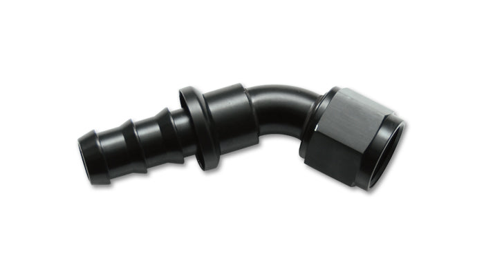 Vibrant Performance 45 Degree Push-On Hose E nd Fitting; Hose -10 MPN VIB22410