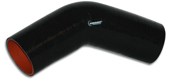 Vibrant Performance 4 Ply 45 Degree Elbow 2. 25in I.D. x 6in Leg Leng MPN VIB2751