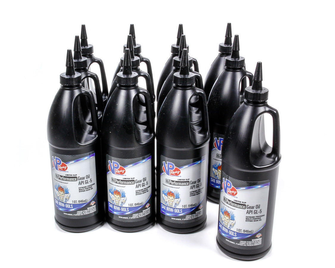 Vp Racing VP 80w90 HI-Perf Gear Oil GL-5 32oz (Case 12) VPF2897