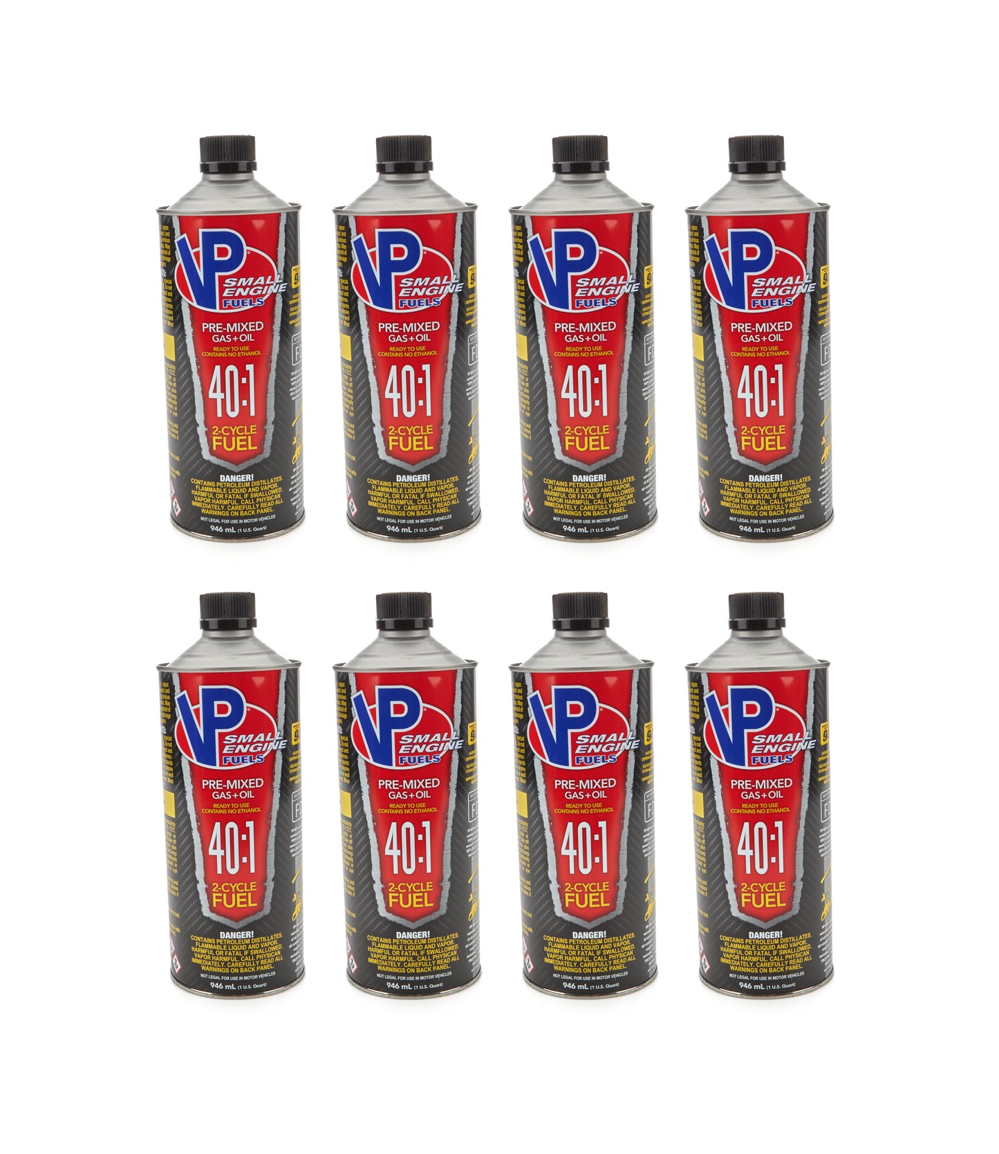 40:1 Pre-Mix Fuel 1qt Cans (Case 8)