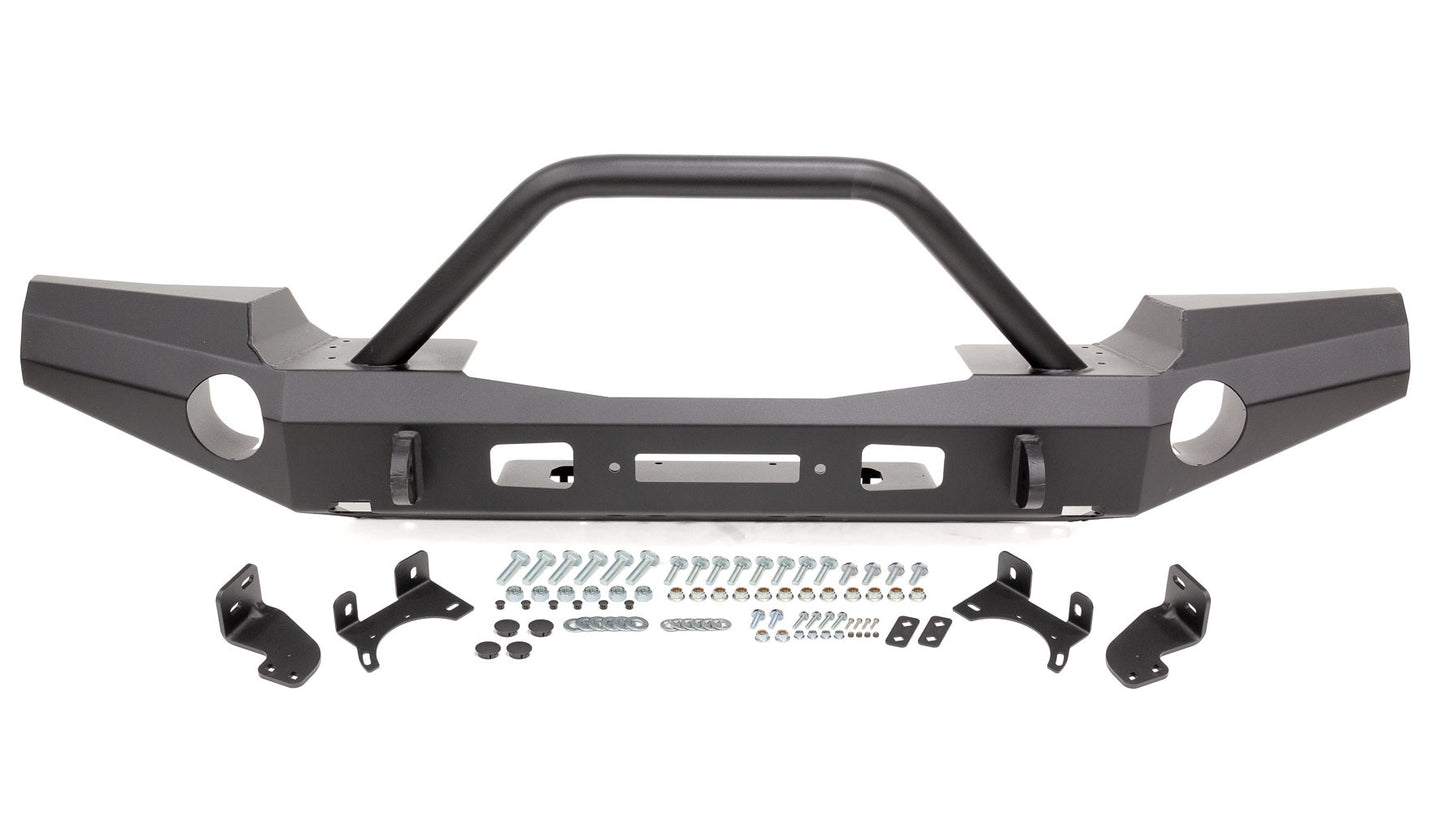 Warn 18- Jeep JL Full Front Bumper w/Grille Guard MPN WAR101337 For Jeep Wrangler JL 2018