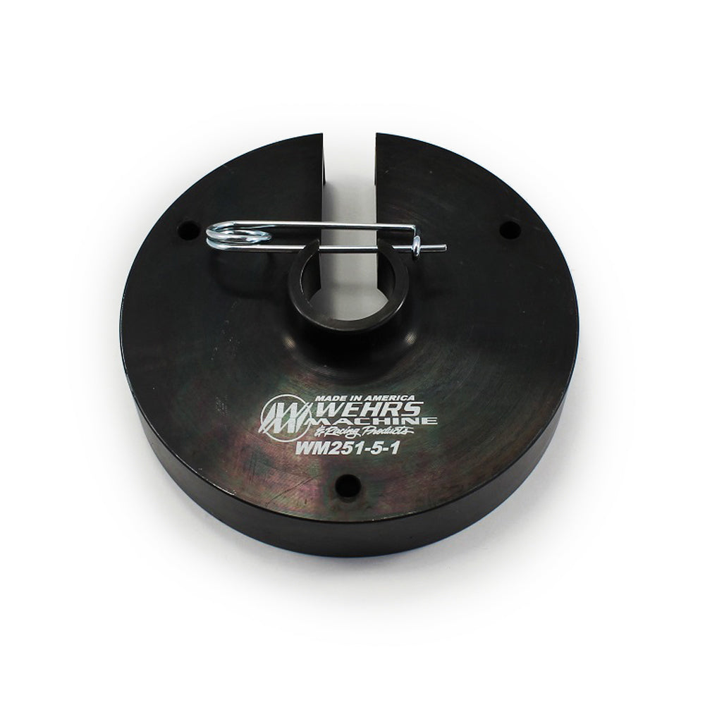 Wehrs Machine Spring Cup Slider 5in OD Alignment Removable Side MPN WEHWM251-5-1