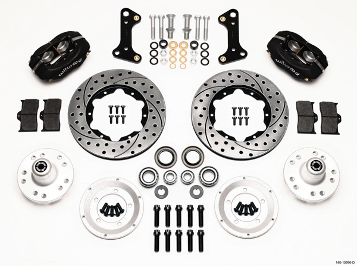 Wilwood Front Kit MD Camaro MPN WIL140-10996-D For GM A-Body, F-Body 1964-74