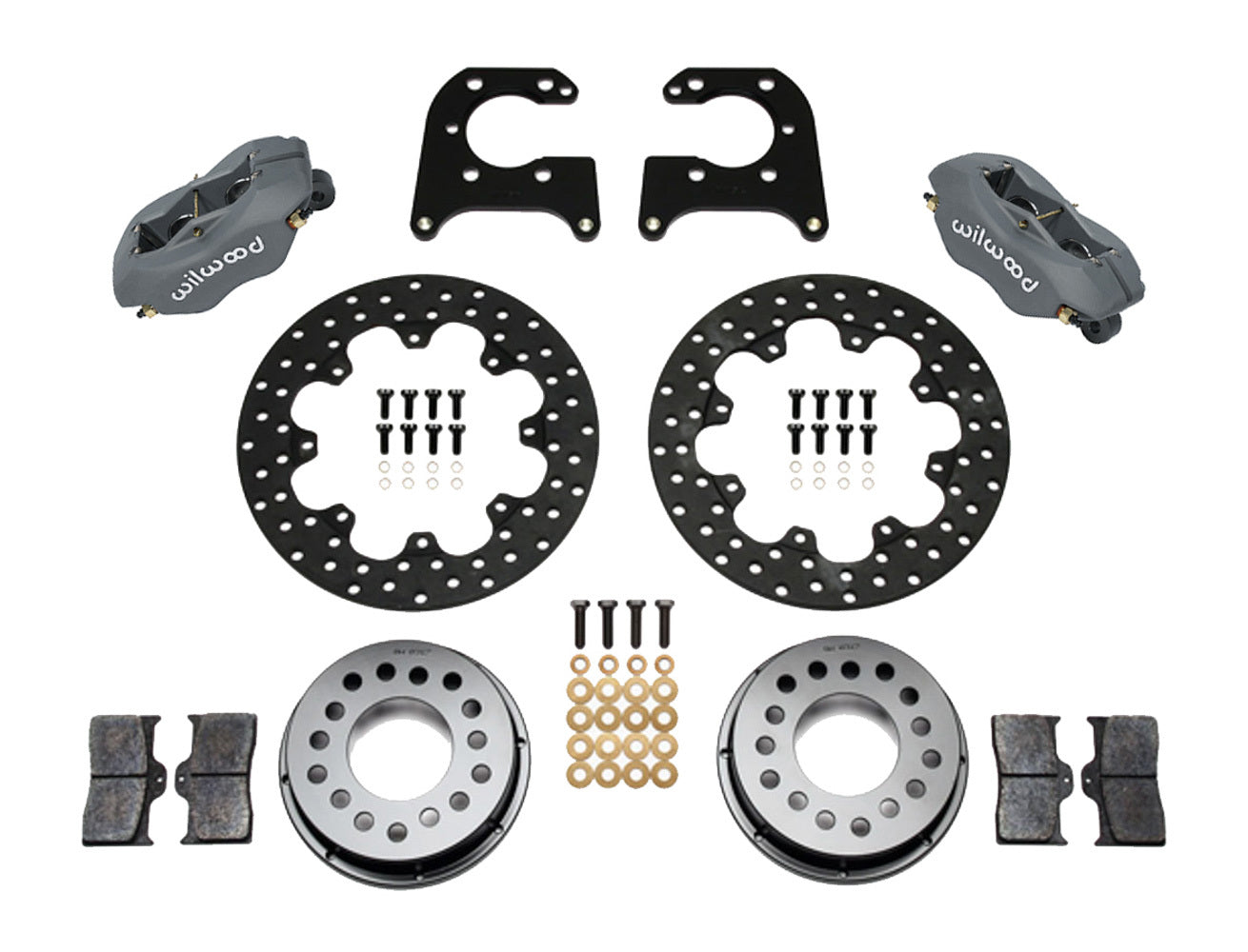 Wilwood Rear Drag Kit Big Ford 2.5in Offset MPN WIL140-3623-BD For Ford