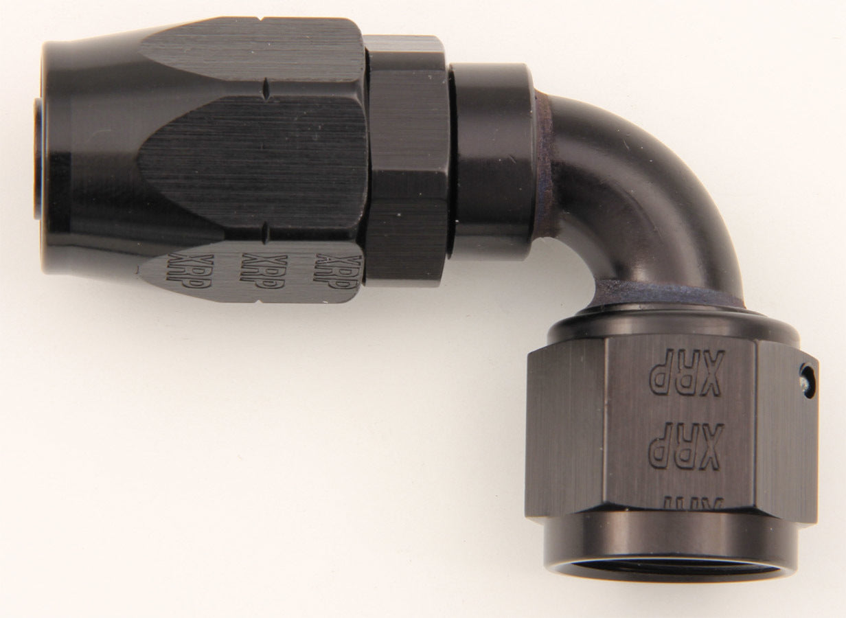 Xrp-Xtreme Racing Prod. #10 90 Deg Dbl Swivel Hose End Black MPN XRP209010BB