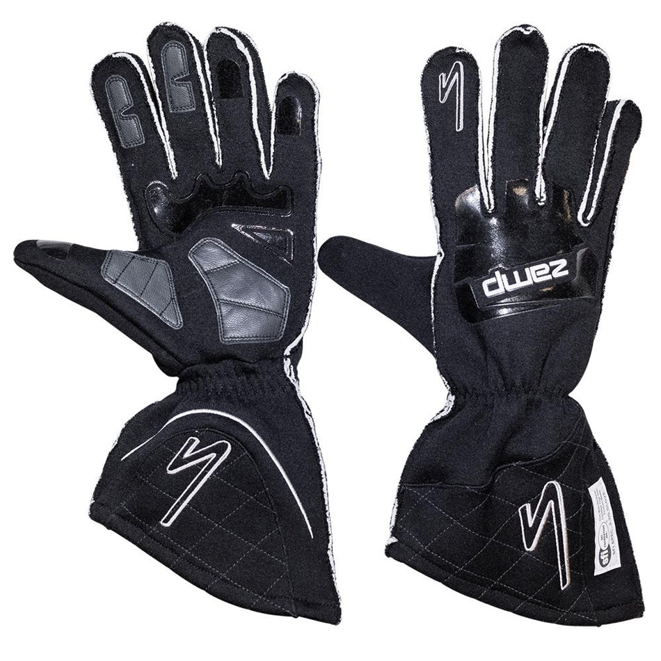 Zamp Gloves ZR-50 Black Med Multi-Layer SFI3.3/5 MPN ZAMRG10003M
