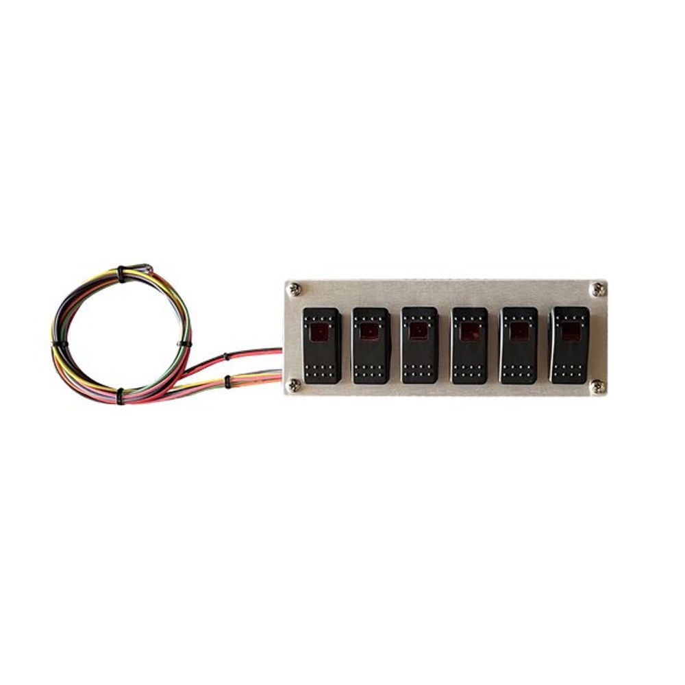 American Autowire Rocker Switch Panel 6 Switches AAW510921
